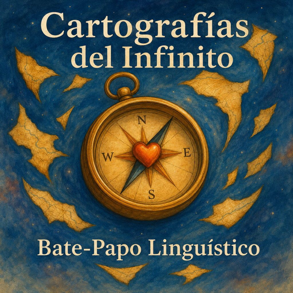 Capa do álbum Cartografías del Infinito, do Bate-Papo Linguístico.