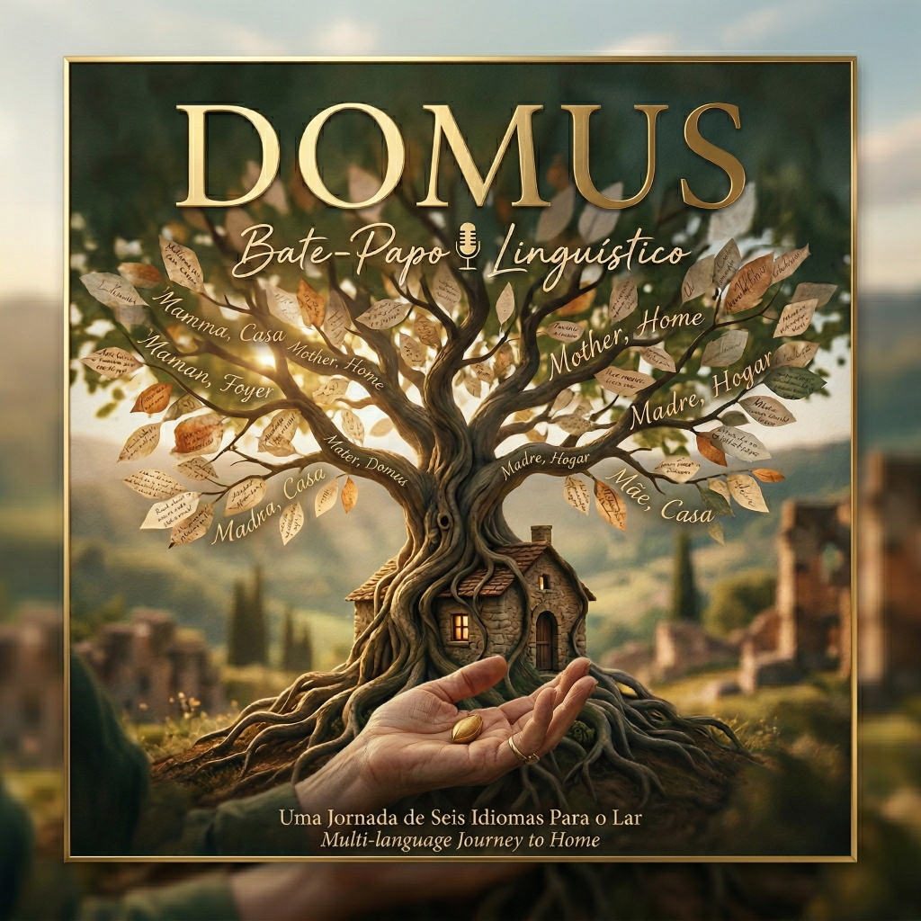 Capa do EP Domus, do Bate-Papo Linguístico.