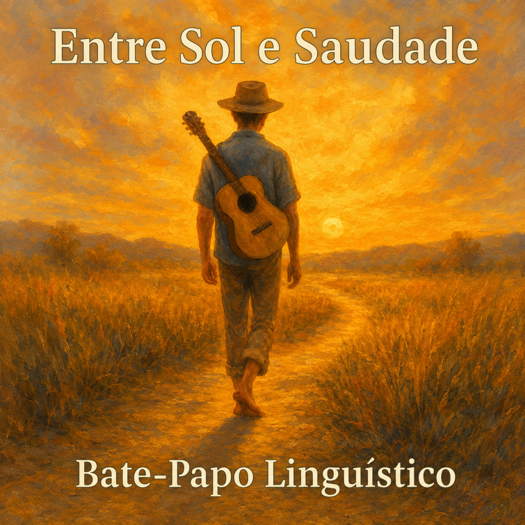 Capa do álbum Entre Sol e Saudade, do Bate-Papo Linguístico.