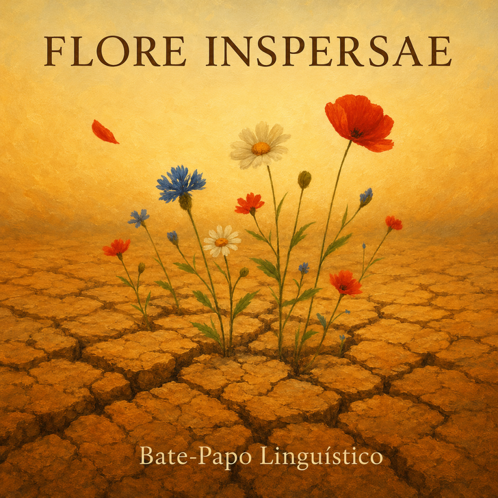 Capa do EP Flore Inspersae, do Bate-Papo Linguístico.