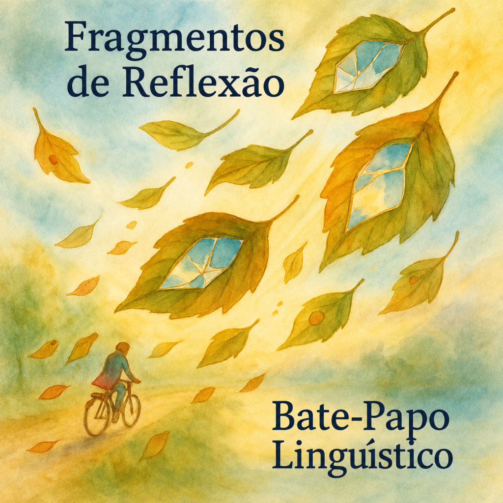 Capa do álbum Fragmentos de Reflexão, do Bate-Papo Linguístico