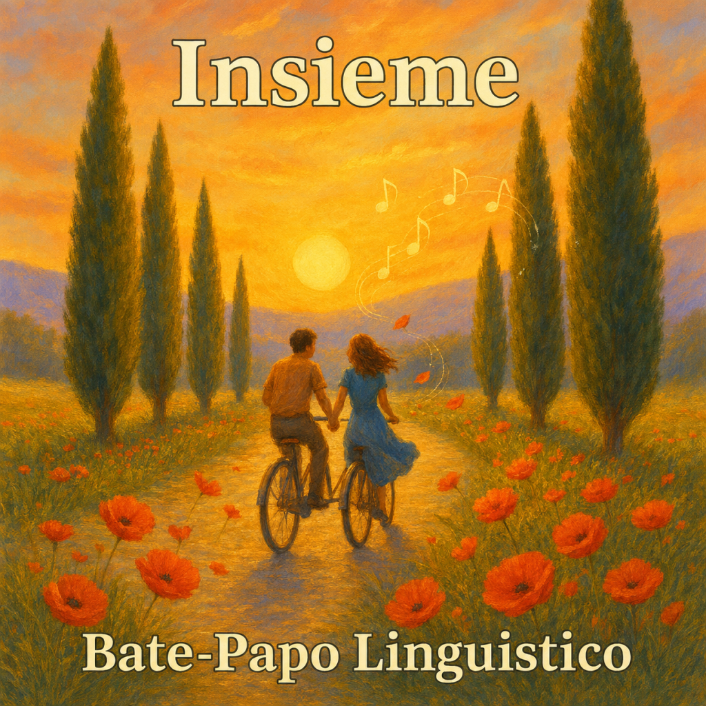 Capa do álbum Insieme, do Bate-Papo Linguístico.
