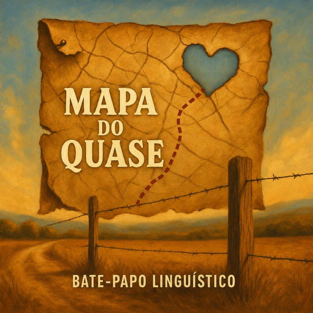 Capa do EP Mapa do Quase, do Bate-Papo Linguístico.