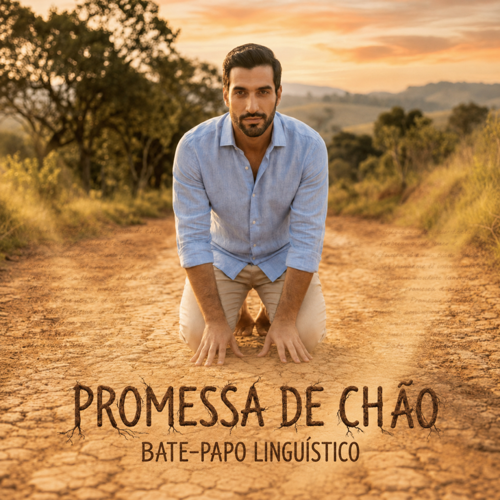 Capa do EP Promessa de Chão, do Bate-Papo Linguístico.