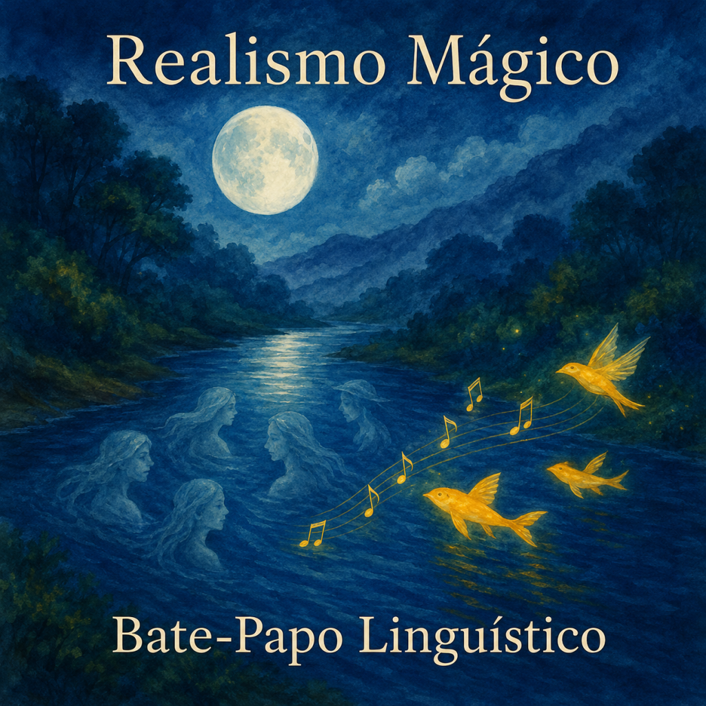 Capa do álbum Realismo Mágico, do Bate-Papo Linguístico.
