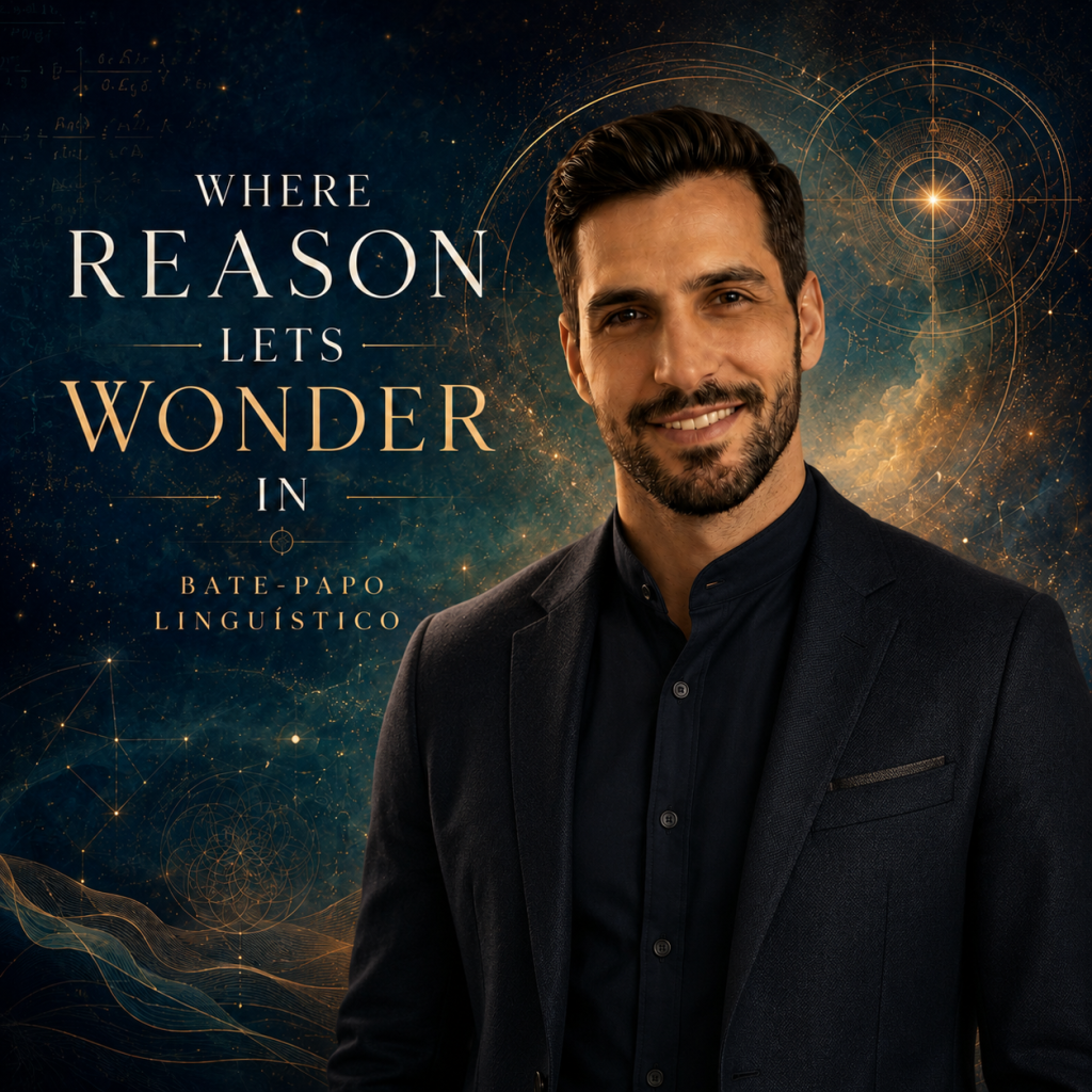 Capa do álbum Where Reason Lets Wonder In, do Bate-Papo Linguístico.